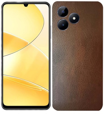 LAMHA Realme C 51 Mobile Skin(Ultra Super Brown Skin With HiighQuality Matte Finish.)