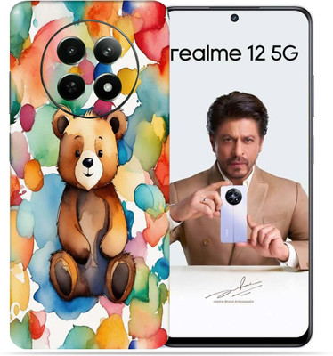 OggyBaba Realme 12 5g Mobile Skin(Bear painting)