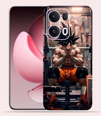 OggyBaba OggyBaba Oppo Reno 13 pro Mobile Skin(Gym with Goku)