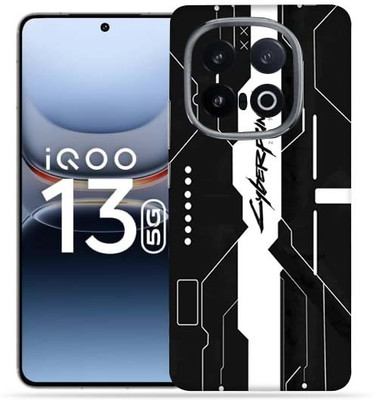 OggyBaba OggyBaba Vivo Iqoo 13 5g Mobile Skin(Black Cyberpunkh)