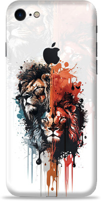AsSkin Apple iPhone 7 Mobile Skin(Colorfull Loin Mobile Skin With Glossy Matte Finish)