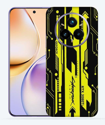 OggyBaba OggyBaba Realme 14 pro plus Mobile Skin(Cyberpunk-Yellow-Black)