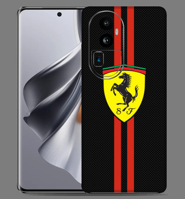 WeCre8 Skin's Oppo Reno 10 pro Plus 5g Mobile Skin(Ferrari-logo-image Mobile Skin)