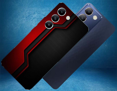 AsSkin Vivo T3 5G Mobile Skin(Red Pattren Skin With Glossy Matte Finish.)