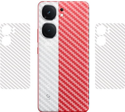 SCREENIX IQOO NEO 9 PRO 5G, || 3D CARBON FIBER BACK LAMINATION || (PACK OF 2) Mobile Skin(TRANSPARENT)