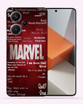 WeCre8 Skin's WeCre8 Skin's Redmi Note 13 Pro+ 5G Mobile Skin(Typo Marvel)