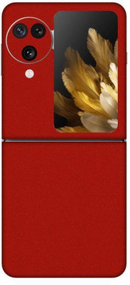 Vcare GadGets Find N3 Flip 5G Mobile Skin(Red)