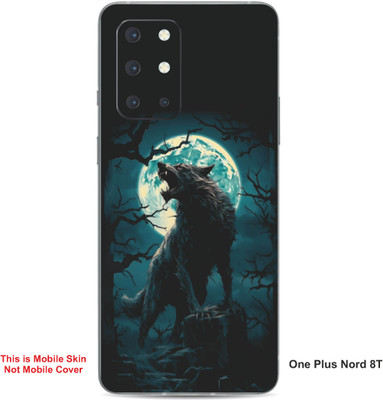 VYBE The Smart Choice One Plus Nord 8T Wolf Embossed Mobile Skin(Dairy Cream 37)