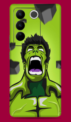 SkinoMania Vivo V27 Pro 5G Mobile Skin(Multicolor Green-Hulk)