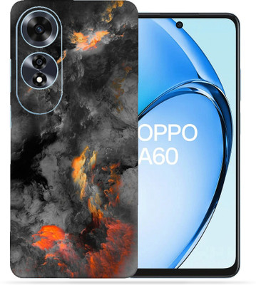 OggyBaba OggyBaba Oppo A60 Mobile Skin(Black clouds)