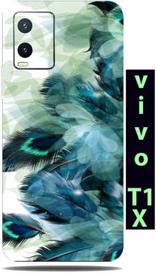 BugguSkin Vivo T1x Mobile Skin(Ultra Super Pankh Skin With High Matte Finish.)