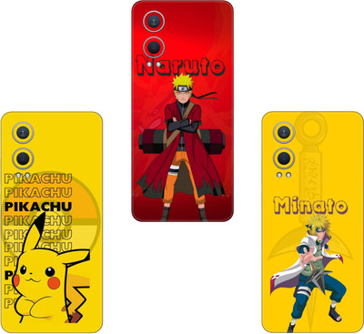 wrap craft ONEPLUS NORD N10 5G COMBO(PACK OF 3)Camera&Back Protector Premium Vinyl Mobile Skin(Multicolor)
