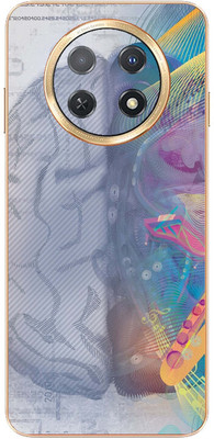 FCS Huawei nova Y91 Printed Back skin Mobile Skin(Brain)