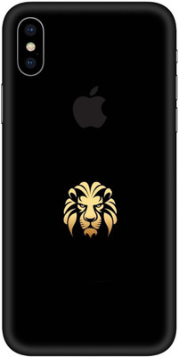 wrap craft Apple iPhone X Mobile Skin(Black)