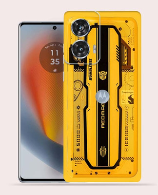 WeCre8 Skin's WeCre8 Skin's Motorola Edge 50 Fusion Mobile Skin(yellow red magic)