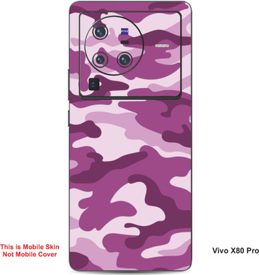 VYBE The Smart Choice Vivo X80 Pro Art Embossed Mobile Skin(Hemlock 15)