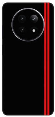 Vcare GadGets Realme 12 (5G) Mobile Skin(Black & Red)
