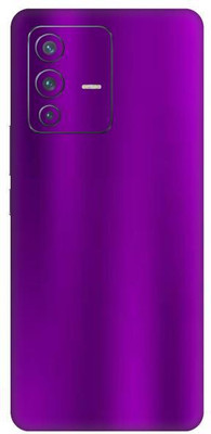 Vcare GadGets Metallic Purple Shining vivo V23 Pro 5G Mobile Skin(Metallic Purple Shining)