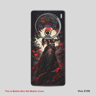 VYBE The Smart Choice Vivo 100X Naruto Mobile Skin Mobile Skin(Orangy Red 20)