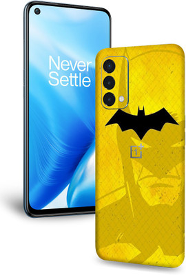 SkinoMania one Plus N200 5G Mobile Skin(Yellow Batman)