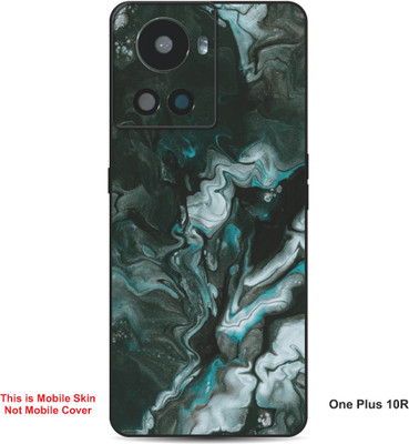 VYBE The Smart Choice One Plus 10R Pattern Embossed Mobile Skin(Sandy Taupe A9)