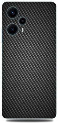 WeCre8 Skin's poco f5 Mobile Skin(Black-CF Multicolor Skin)