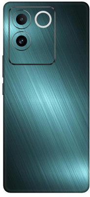 Vcare GadGets Metal Light Blue Vivo T2 Pro 5G Mobile Skin(Multicolor)