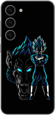 VYBE The Smart Choice galaxy s23 Goku Mobile Skin Mobile Skin(Black 586)