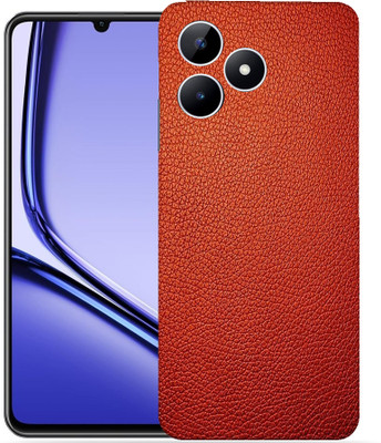 OggyBaba Realme Note 50 Mobile Skin(Red Leather)