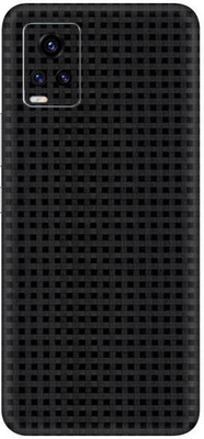 Vcare GadGets Vivo V20 Pro Mobile Skin(Black Mosaic)