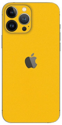 Orgic India iPhone 13 Pro Mobile Skin(Yellow)