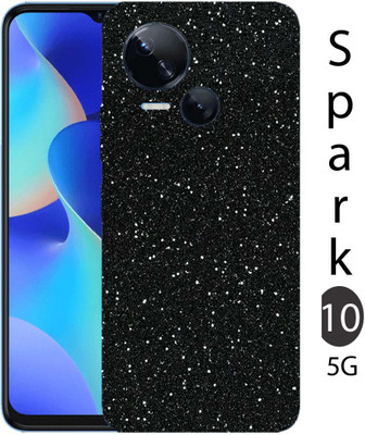 BugguSkin Tecno Spark 10 5G Mobile Skin(Ulltra Super Smiling Black Devil Skin With High Matte Finish., Mobile Skin (Back+Side+Camera))