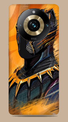 SkinoMania Realme 11 Pro Plus 5G Mobile Skin(-Golden-Panther Multicolor Mobile Skin)