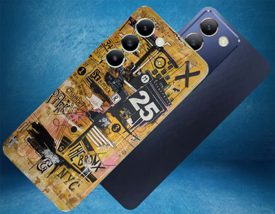 AsSkin Vivo T3 5G Mobile Skin(Multicolor Graffiti Skin With Glossy Matte Finish.)