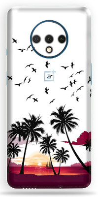 AsSkin Oneplus 7T Mobile Skin(Beautifiull Beach Mobile Skin WIth High Matte Finish)