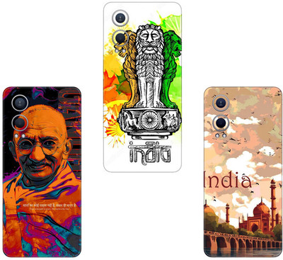 wrap craft REDMI NOTE 10 LITE COMBO(PACK OF 3)Camera&Back Protector Premium Vinyl Mobile Skin(Multicolor)