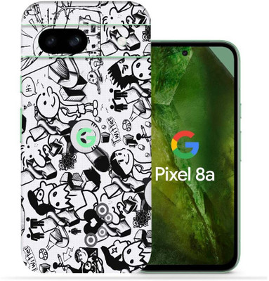 OggyBaba Google Pixel 8A 5g Mobile Skin(Doodle)