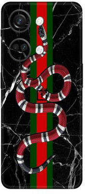 Vcare GadGets One Plus Nord 3 5G Black Marble SNK Pattern L.jpg Mobile Skin(Multicolor)