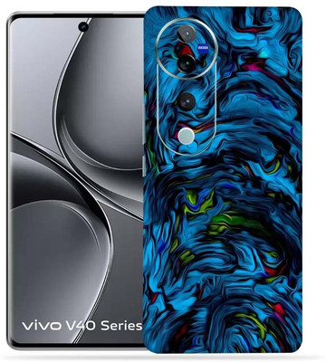OggyBaba OggyBaba Vivo V40 pro 5g Mobile Skin(Blue-Lava)