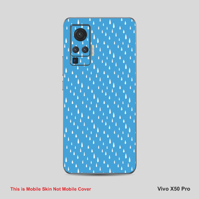 VYBE The Smart Choice Vivo X50 Pro Pattern Mobile Skin Mobile Skin(Multi ColourCI29)