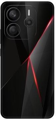 Vcare GadGets Redmi Note 14 (5G) Mobile Skin(Black & Red)