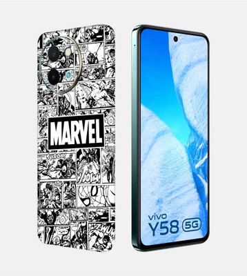 OggyBaba Vivo Y58 5g Mobile Skin(Marvel Comic)
