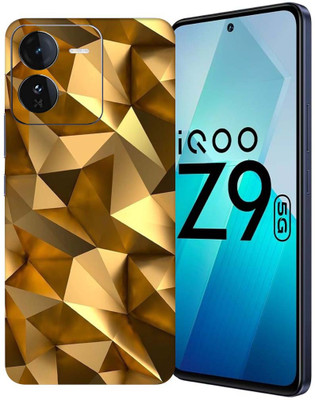 OggyBaba OggyBaba Vivo iqoo Z9 5g Mobile Skin(Golden poly)