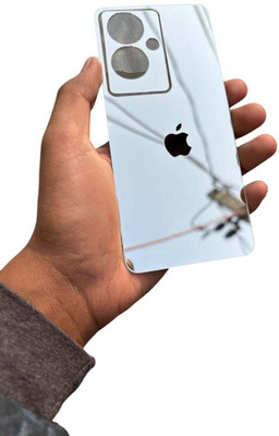 TWUAOP OPPO A79 5G MOBILE SKIN BACK PANNEL ACRYLIC SHEET Mobile Skin(Silver)