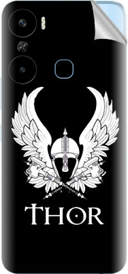 Snooky Infinix Hot 12 Pro Mobile Skin(Black)