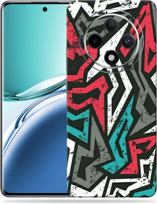 WeCre8 Skin's oppo f27 pro plus 5g Premium Vinyl Mobile Skin (Multicolor) Mobile Skin(Abstract-Mad-Angle)
