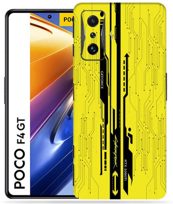 OggyBaba Xiaomi Poco F4 GT Mobile Skin(Yellow CyberPunk)