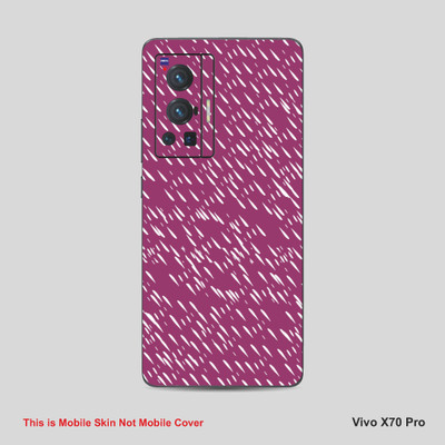 VYBE The Smart Choice Vivo X70 Pro Pattern Mobile Skin Mobile Skin(Multi ColourCM30)