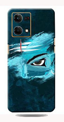 Mclaxa Third eye For OPPO F21S PRO Back Skin, Third eye, OPPO F21S PRO Mobile Skin(Third eye Matte Finish Skin With Super Matte Finish)