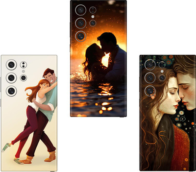 wrap craft SAMSUNG GALAXY S22 PLUS(PACK OF 3 skin) Camera & Back Protector Premium Vinyl Mobile Skin(Multicolor)